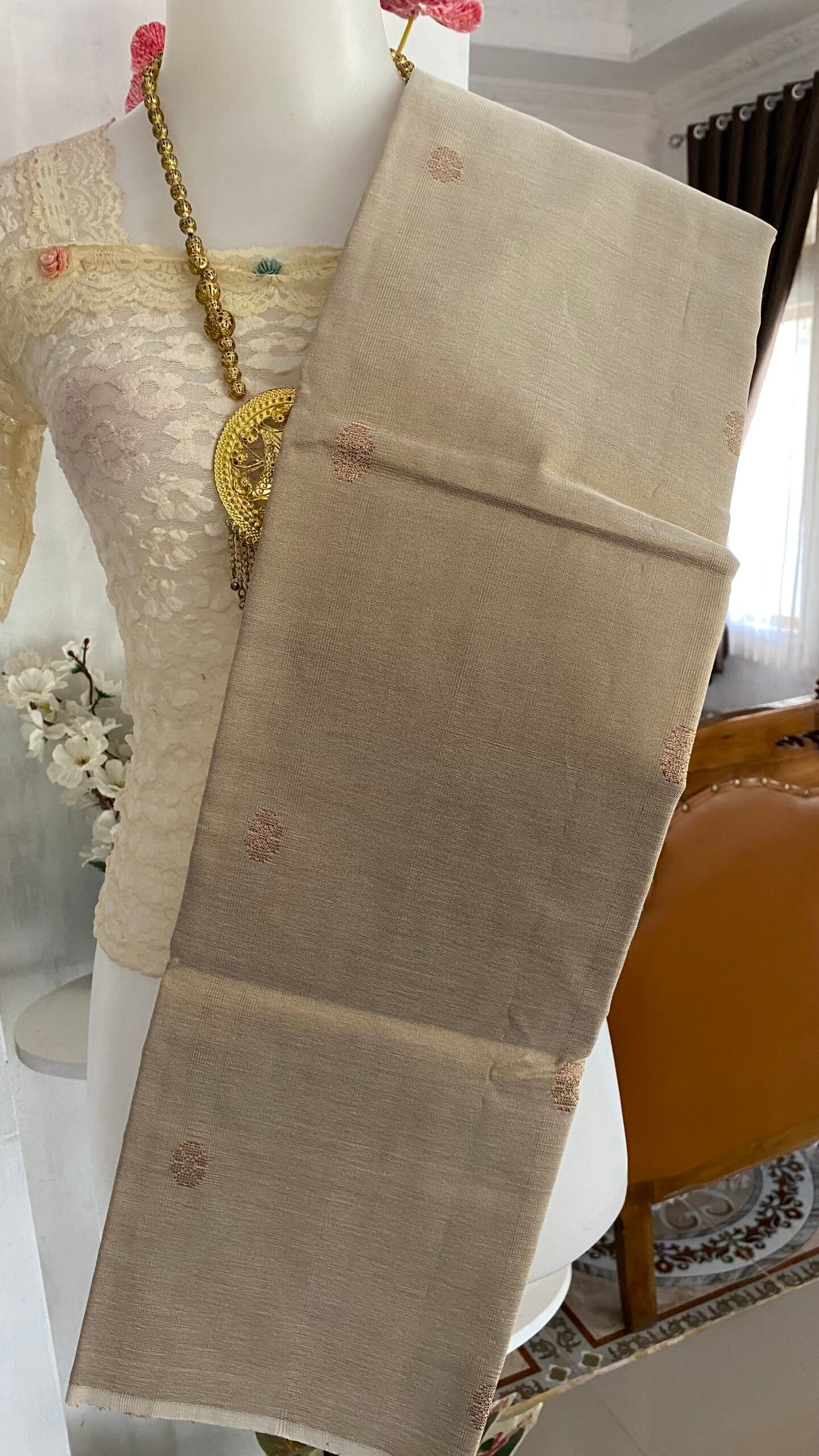 Bahan Baju Songket Silungkang - Gambar 3